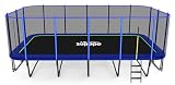 Zupapa 2500LBS Weight Capacity Square Gymnastics Trampoline